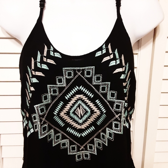 Rue 21 Adjustable Strap Racerback Fringe Top - Picture 5 of 8